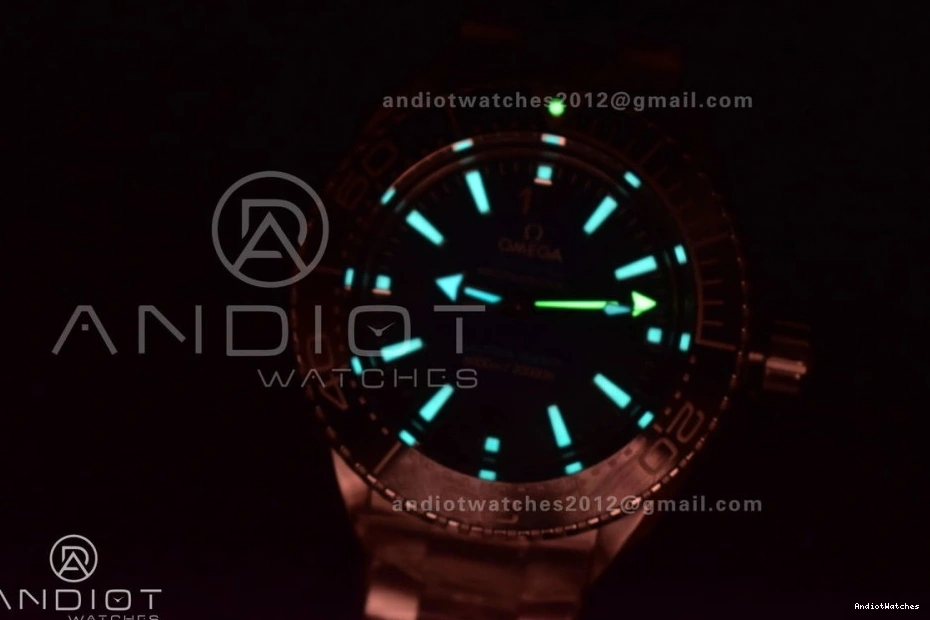 on Seamaster SS Best Dial SBF 458 Attractive Ultra Edition Clone Deep SS Blue 6000M Deep A8912 Bracelet 1:1 Super 0322